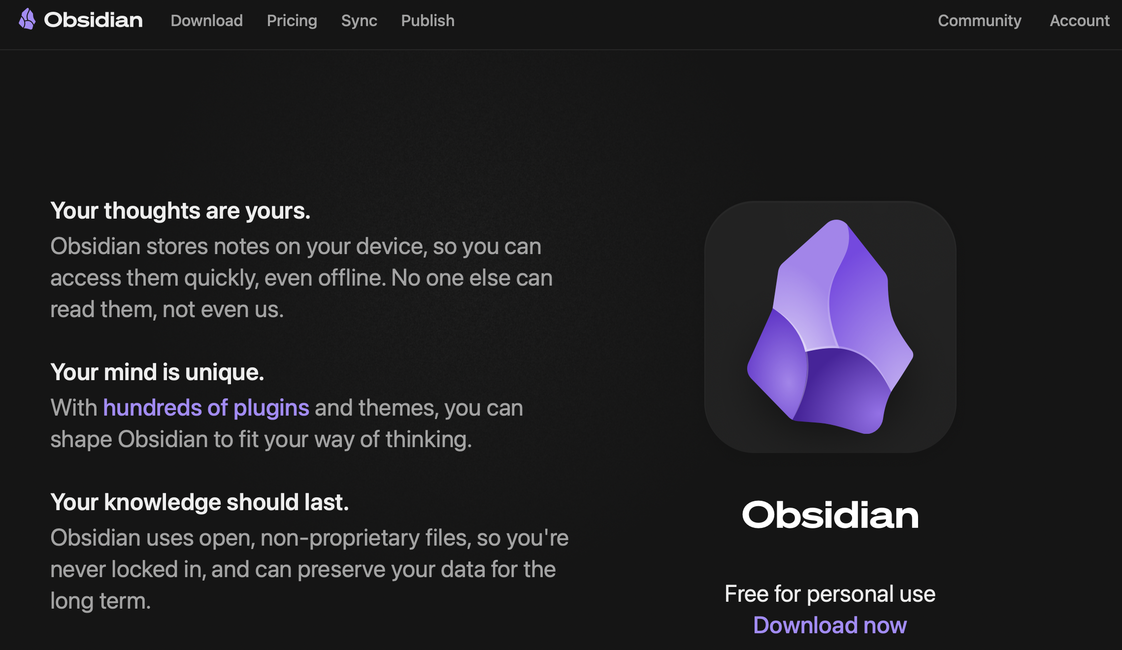 obsidian