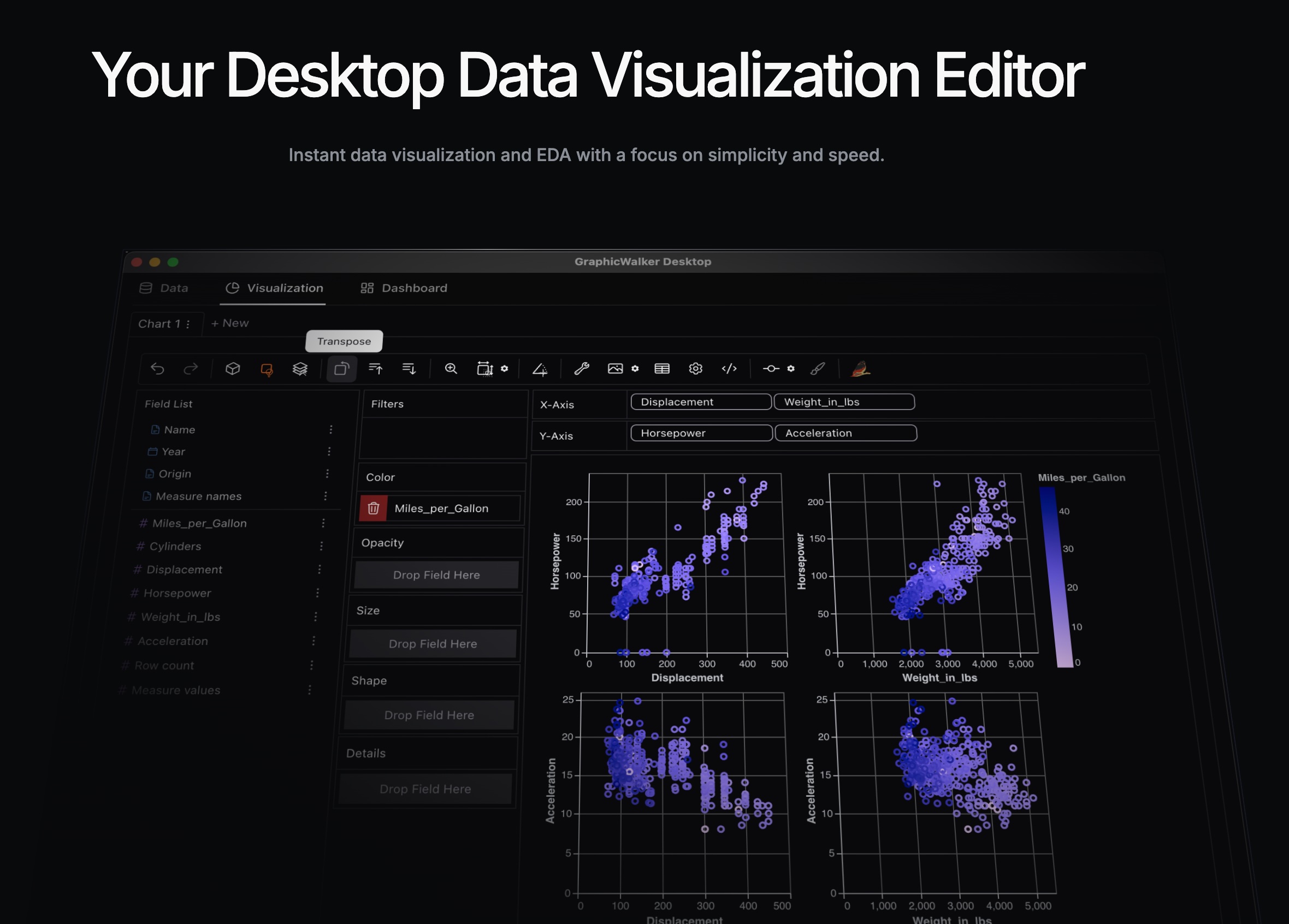 Graphic Walker Desktop App