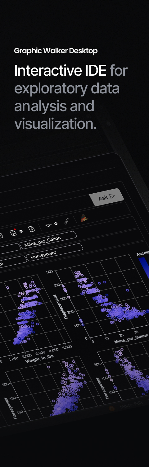 Graphic Walker Desktop - Super Fast Local Data Visualization Tool