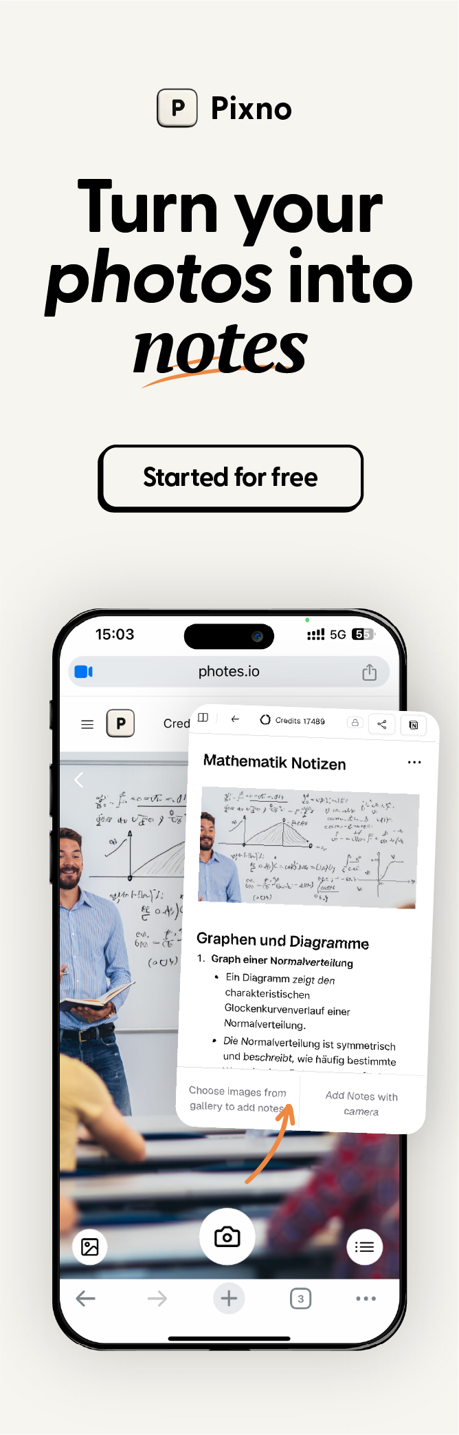 pixno - best AI note taking app